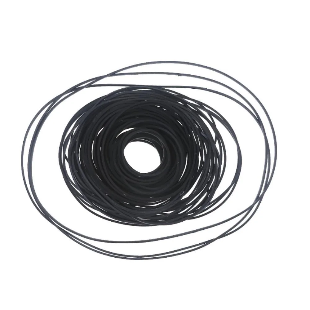 Ruth's sister Ruth's sister 100PCS Square Rubber Belt Kit 40-135mm internal power cable — product photo