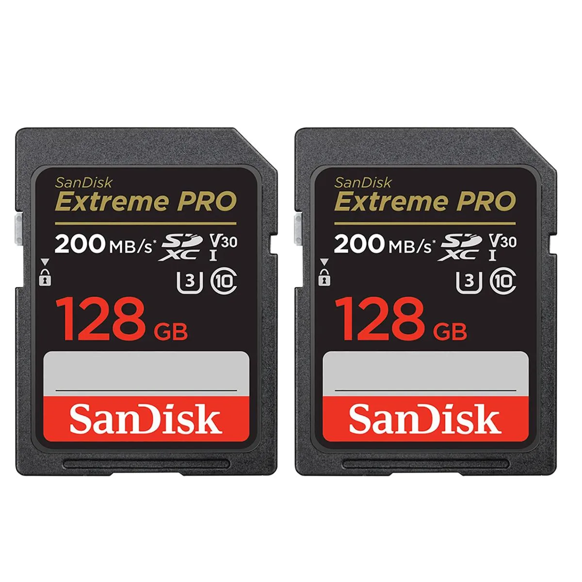 SanDisk SanDisk Extreme PRO 128GB UHS-I U3 SDXC Memory Card — product photo