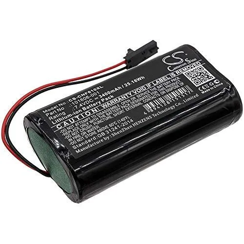  Cameron Sino Battery for ComSonics 101610-DF QAM Sniffer 3400mAh 7.4V — product photo