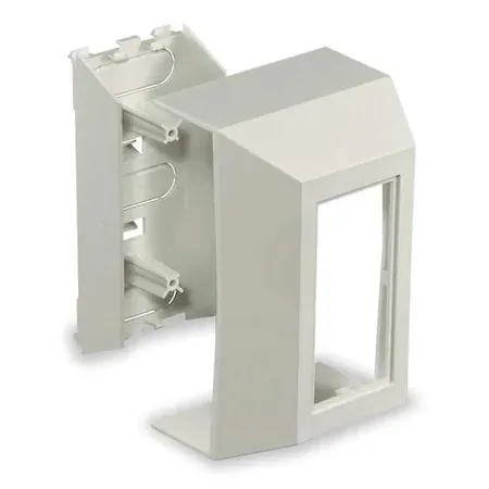 Hubbell Incorporated Hubbell Incorporated PS3FCIB Full Capacity Box White PVC cord cover — product photo