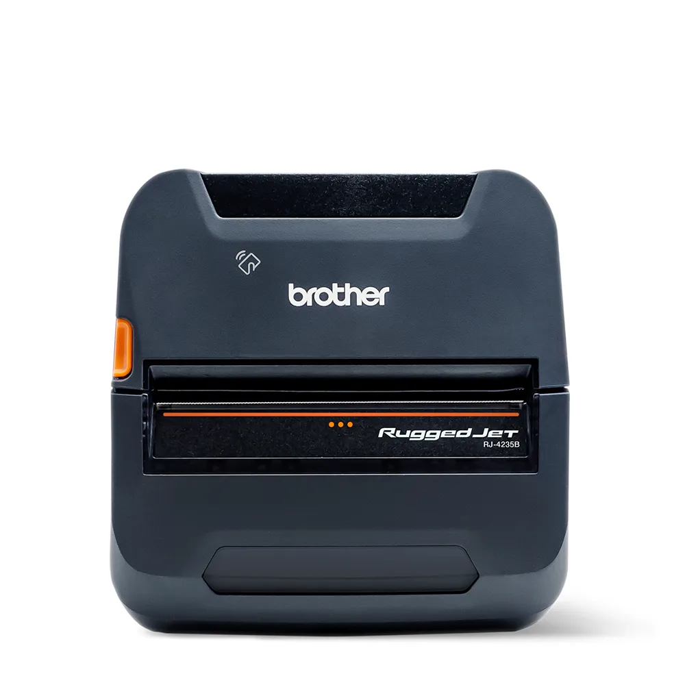 Brother Brother RJ4235BL 4-inch rugged mobile label printer — product photo