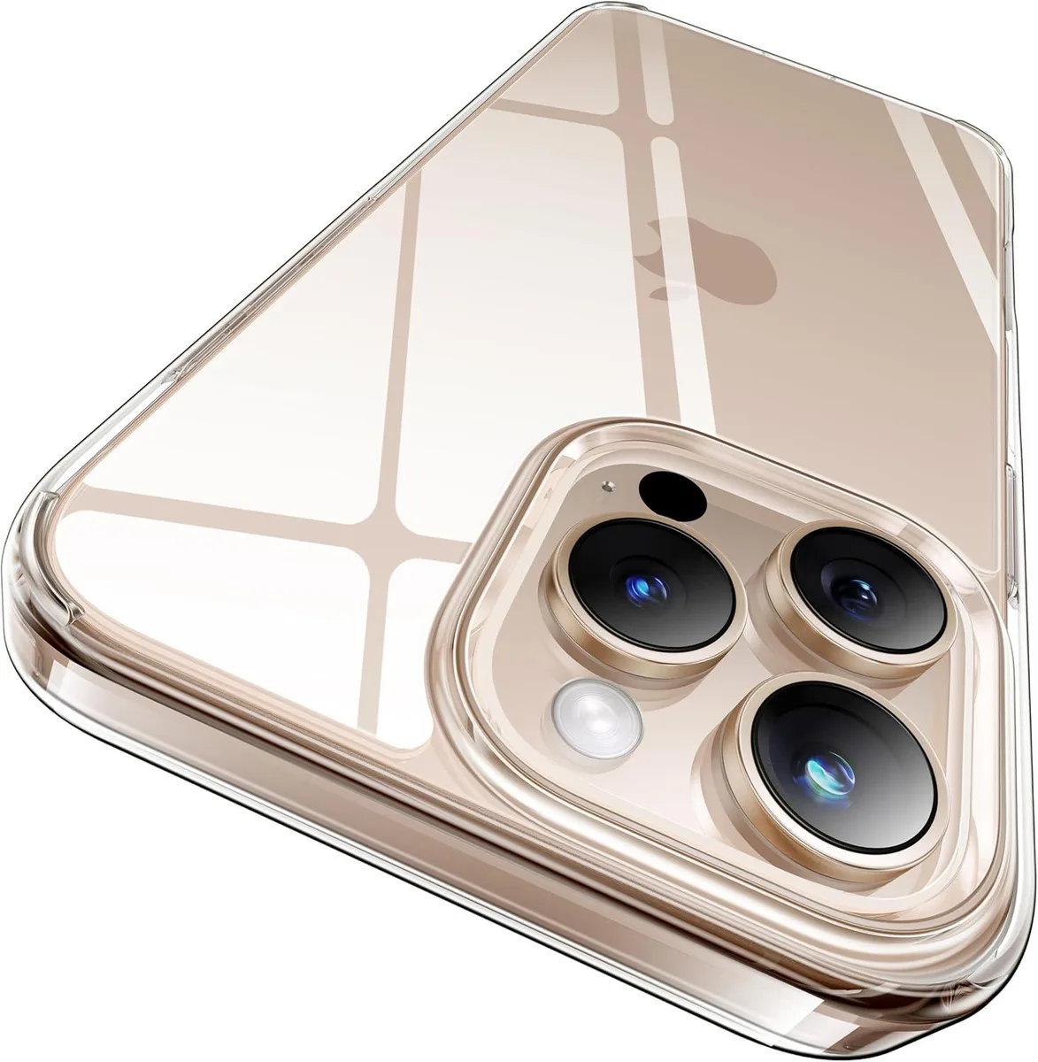 PISKEKAT PISKEKAT Crystal Clear Case for iPhone 16 Pro Max 6.9 inch — product photo