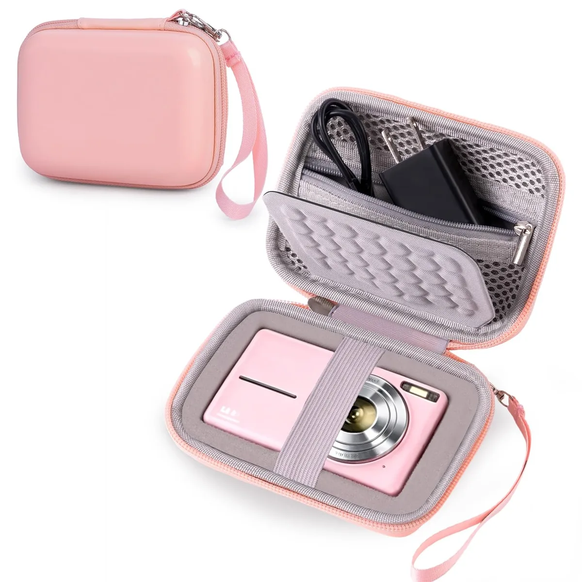  klzzf Digital Camera Case Pink 5.3 x 3.6 x 2.3 in — product photo