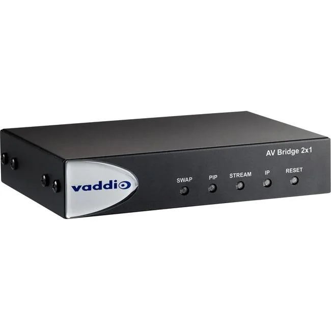vaddio Vaddio 9998250000 AV Bridge 2x1 conferencing device — product photo