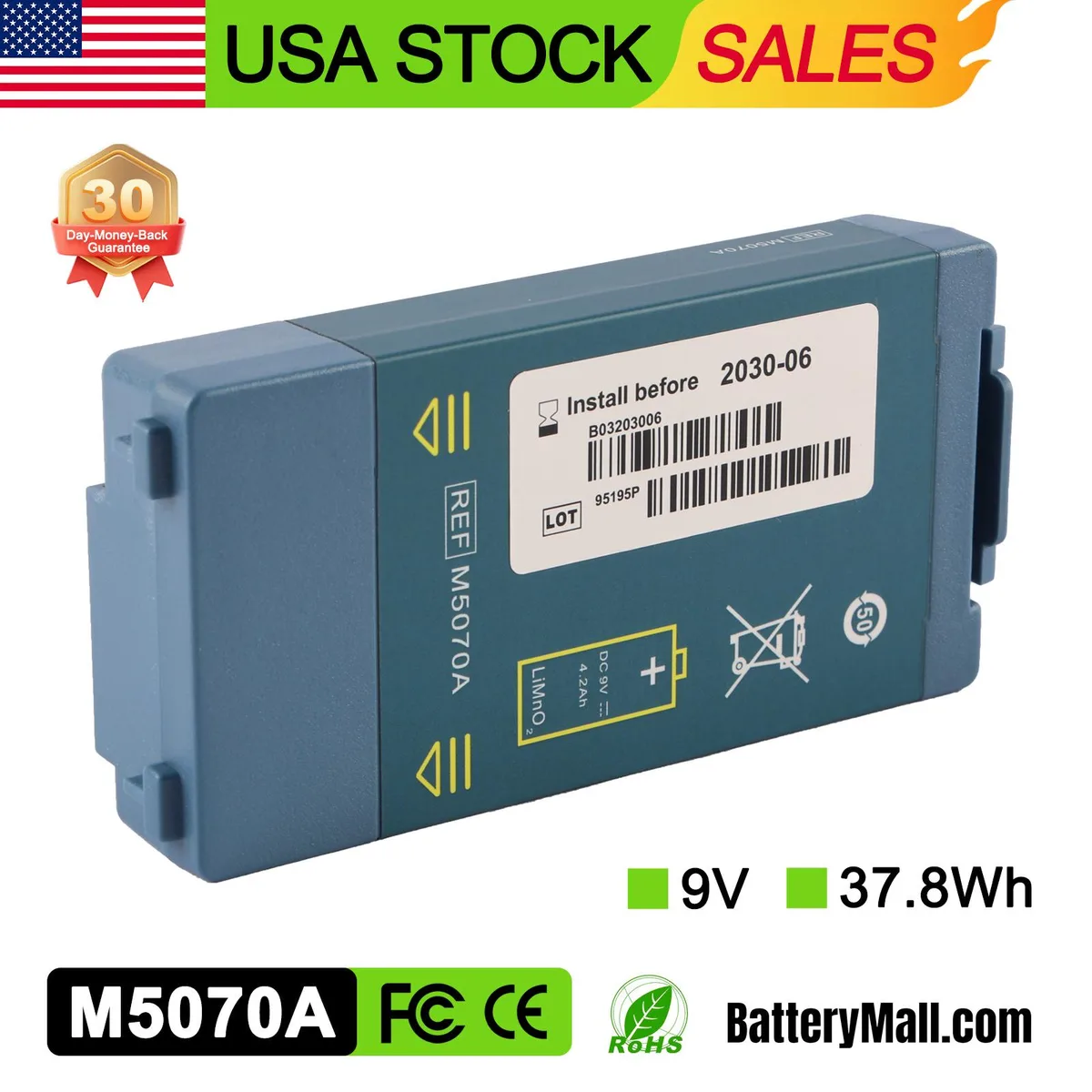 KingSener KingSener M5070A laptop battery 4.2Ah 9V M5066A — product photo