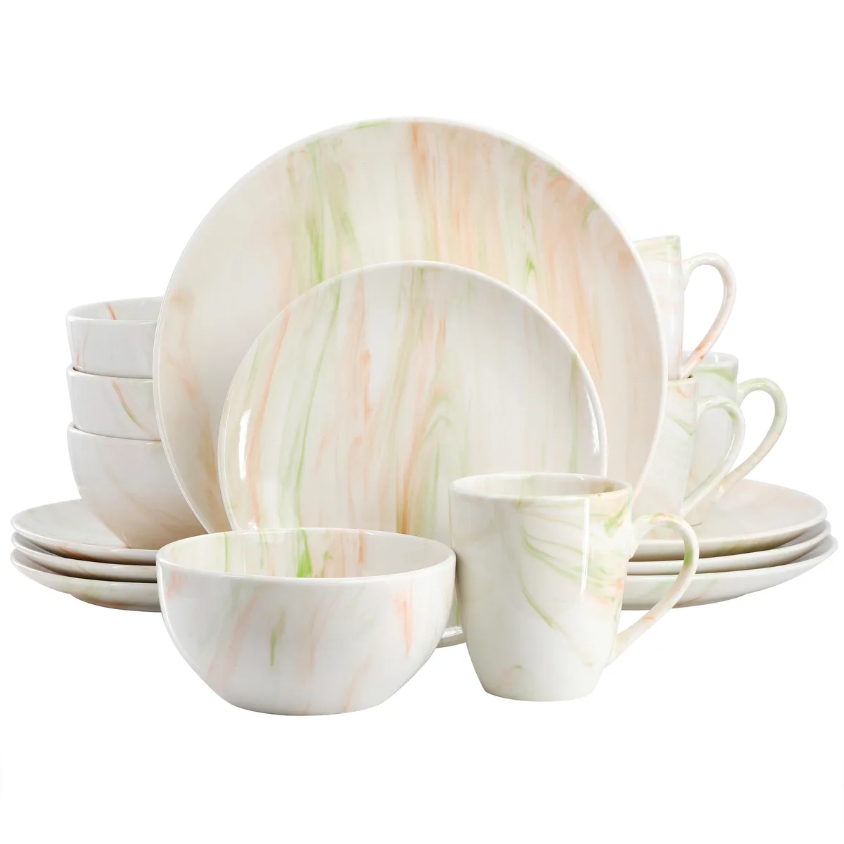 Elama Elama 510121708M 16-piece porcelain dinnerware set — product photo