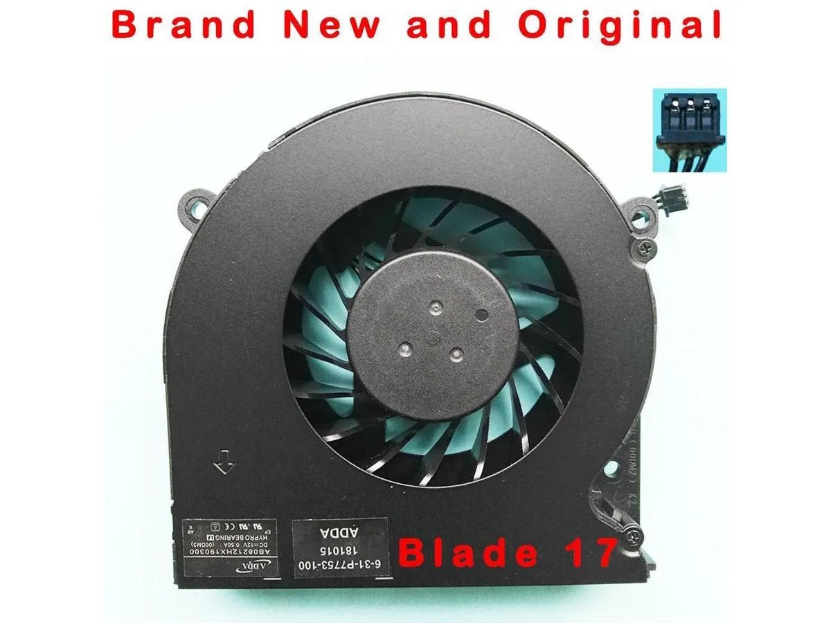 Fans Fans CPU GPU Cooler CLEVO P750TM1-G P775DM2 AB08212HX190300 00DM3 12V 0.5A — product photo