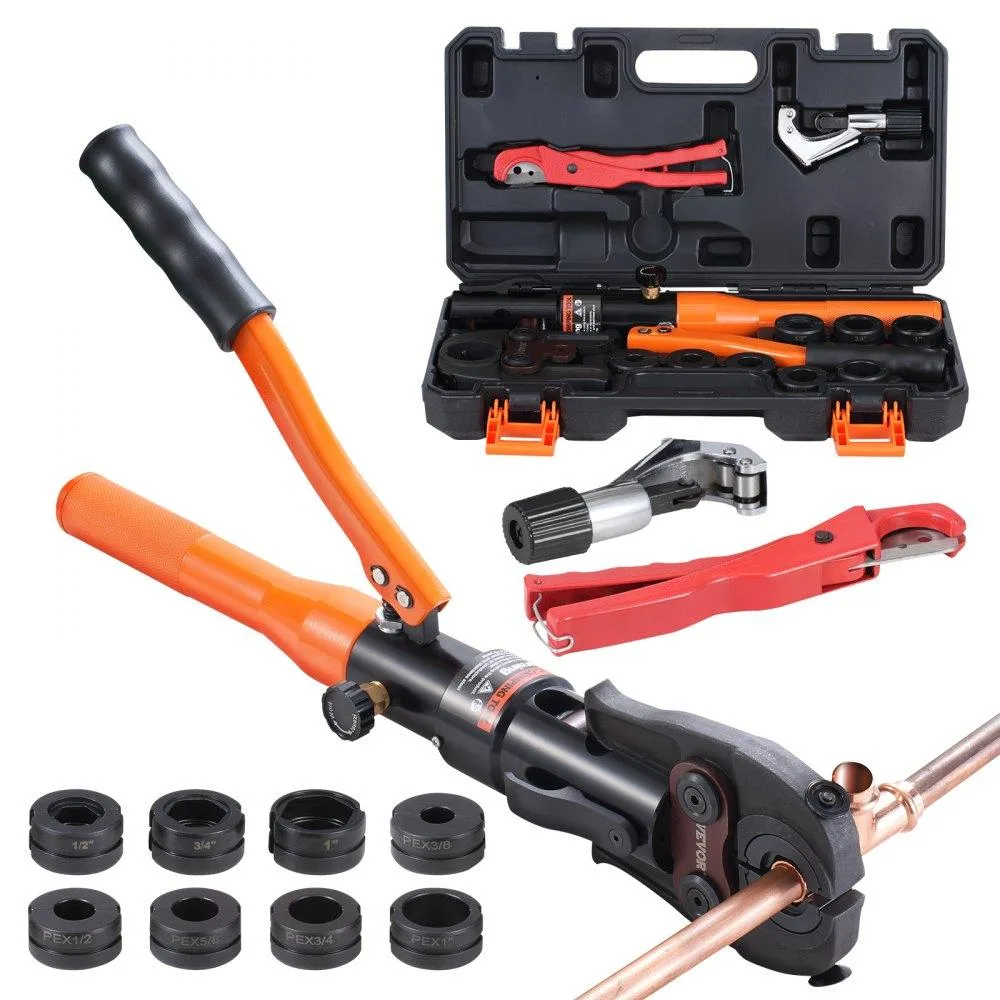 VEVOR VEVOR Hydraulic Pipe Crimping Tool SD-1930 8 Dies — product photo