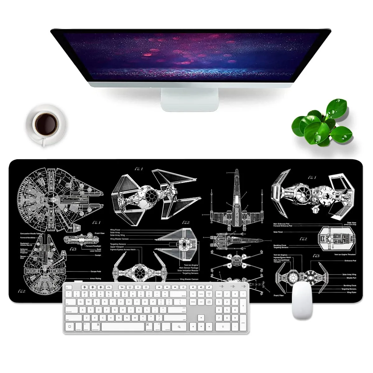  Keychron TTOPLAY-001 Mouse Pad Design -6 31.5x11.8 inch — product photo