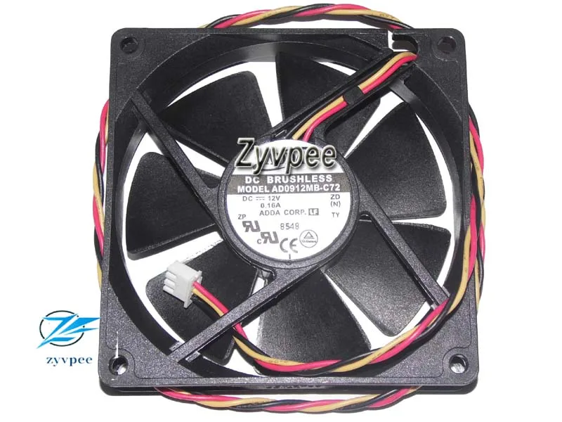 Zyvpee Zyvpee AD0912MB-C72 90*20mm 12V 0.16A 3-Pin Case Fan — product photo