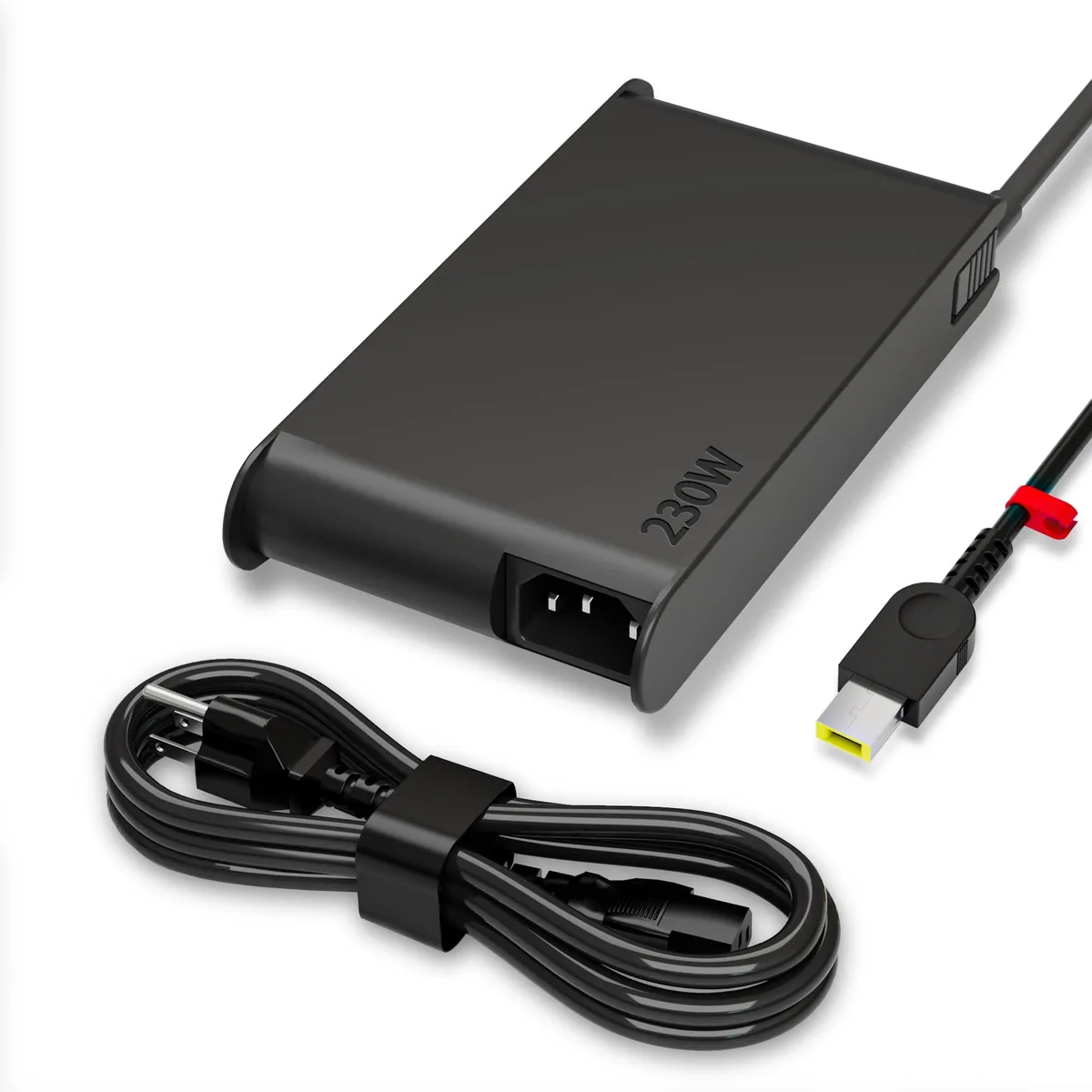 DELL SM65CL-01 20V 11.8A 85W Square Yellow Slim Tip AC Adapter — product photo