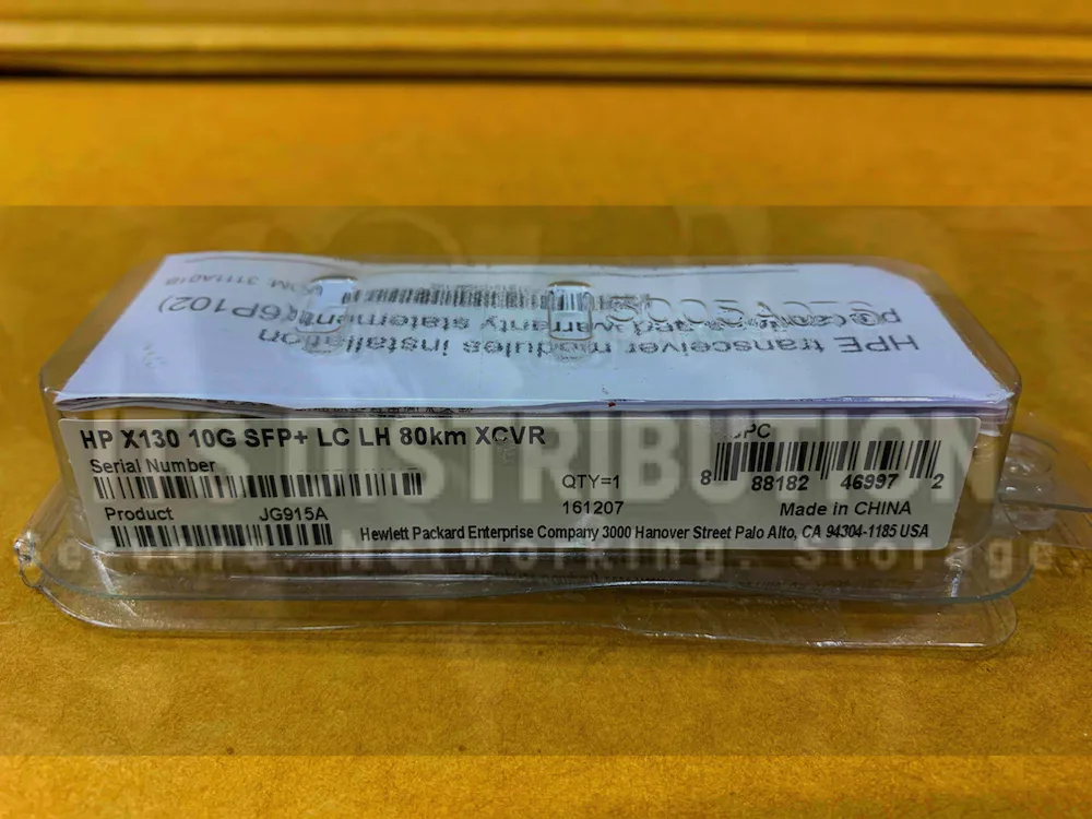 HPE HPE X130Product 10G SFP+ LC LH 80km switch module — product photo