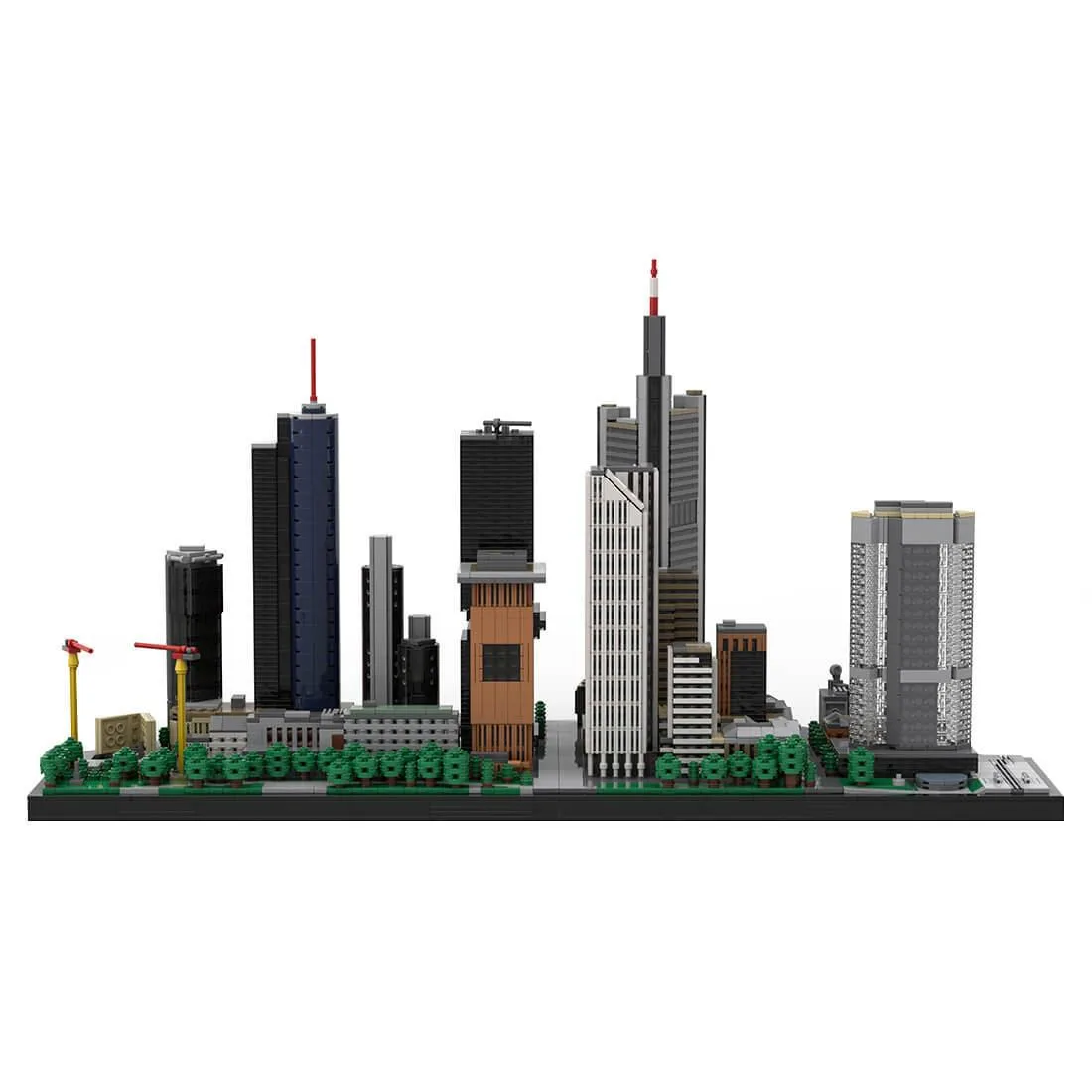 ZITIANYOUBUILD ZITIANYOUBUILD 194842 Frankfurt Street Scene Building Blocks — product photo
