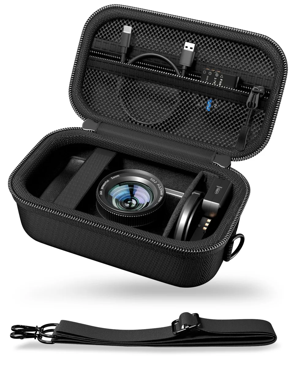  ProCase PC-08366821 Hard Camera Case Black 18.0 x 10.8 x 9.5 in — product photo