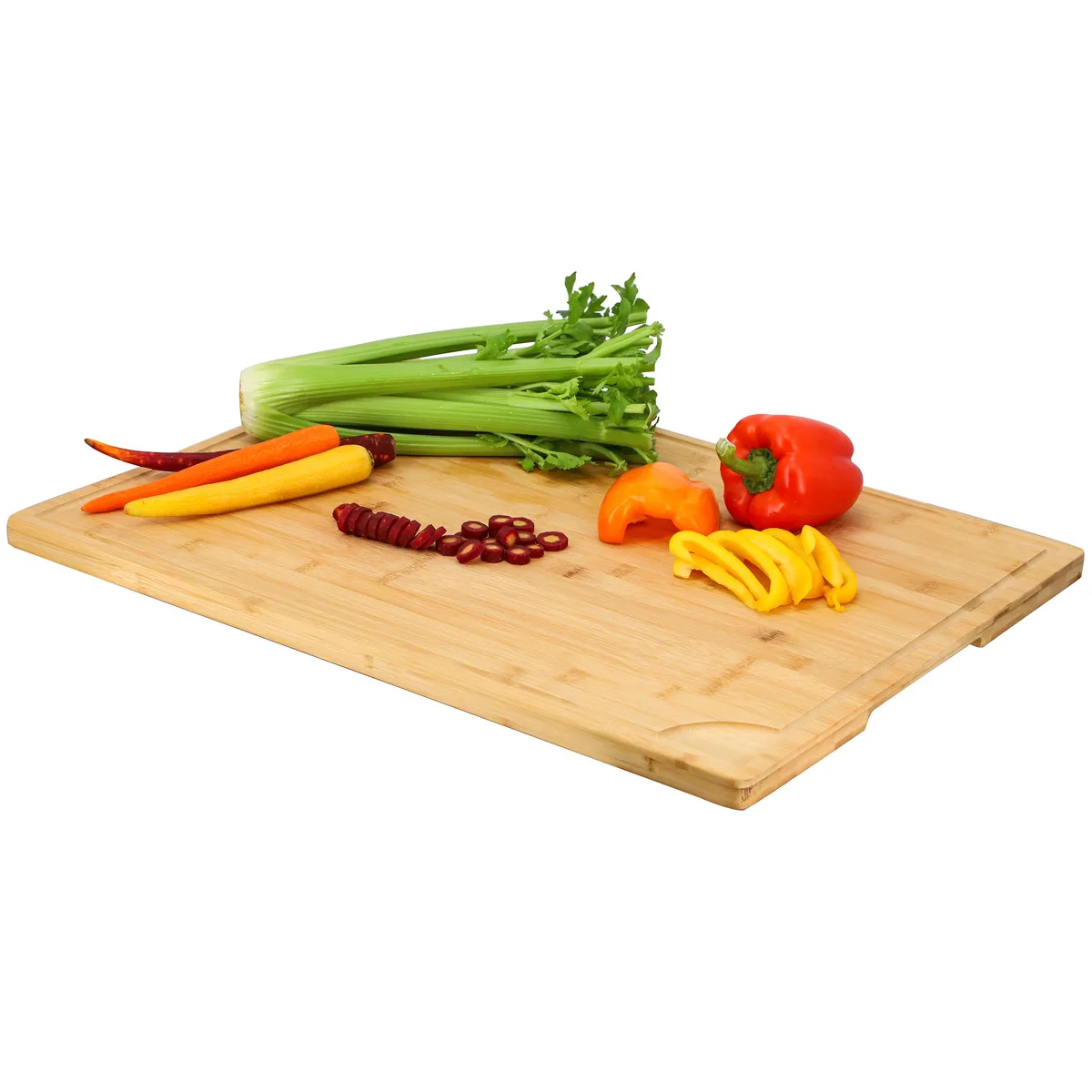 MegaChef MegaChef Bamboo 24 x 18 Inch Cutting Board Serveware — product photo