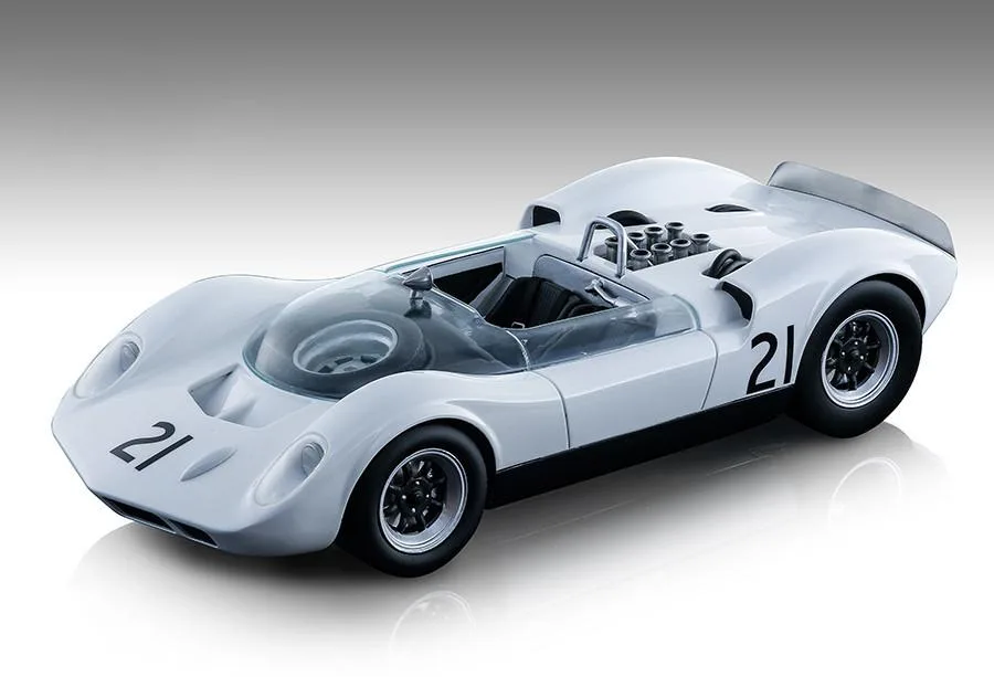 Tecnomodel Tecnomodel McLaren Elva Mk1 #21 Graham Hill 1965 1/18 Ltd Ed 90 pcs — product photo