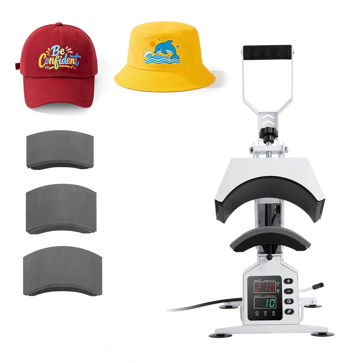 VEVOR VEVOR TLM-2310-S Hat Heat Press Machine 580W 3D Printers Accessories — product photo