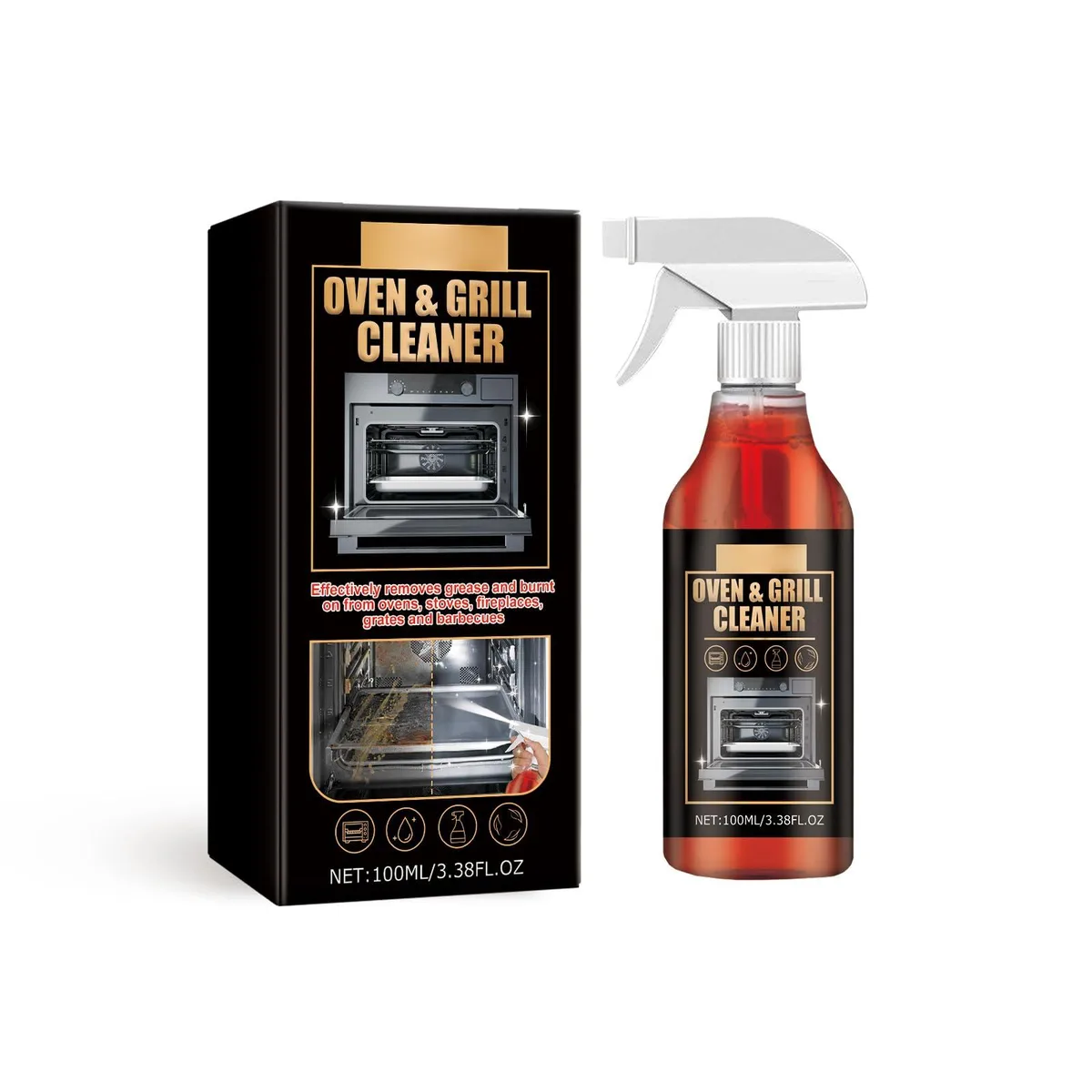Small white aerosol can with red and blue label 3.38 fl oz 100ml