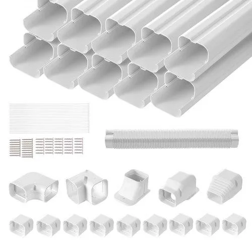 VEVOR VEVOR 1100061670 Mini Split Line Set Cover 3-inch W 17.7Ft L — product photo