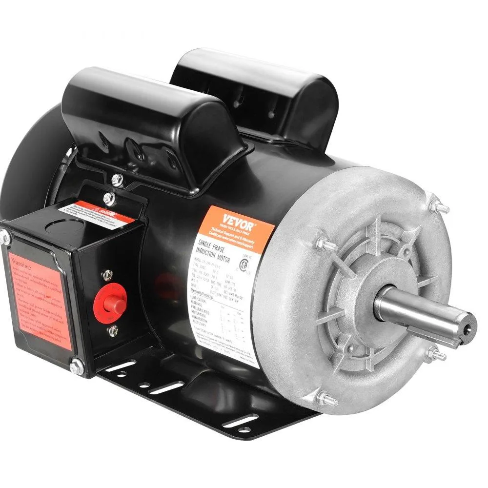 VEVOR VEVOR 2.0HP Electric Motor 1725RPM 115/230V 143/5T Frame 7/8" Keyed Shaft CW/CCW — product photo
