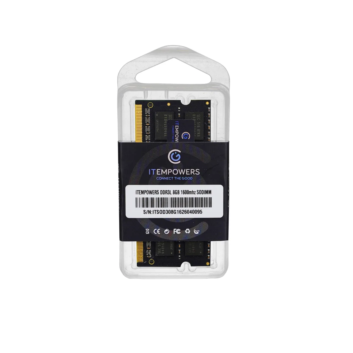 ITEMPOWERS ITEMPOWERS 8GB DDR3L 1600MHz SO-DIMM Laptop RAM — product photo