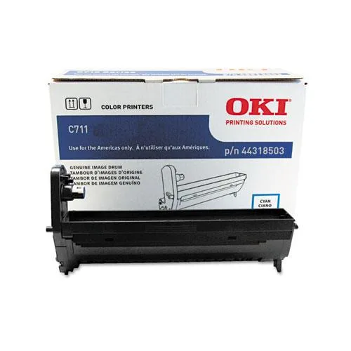 Oki Data Oki Data 44318503 Cyan Imaging Drum 20000 Pages scanner supply — product photo