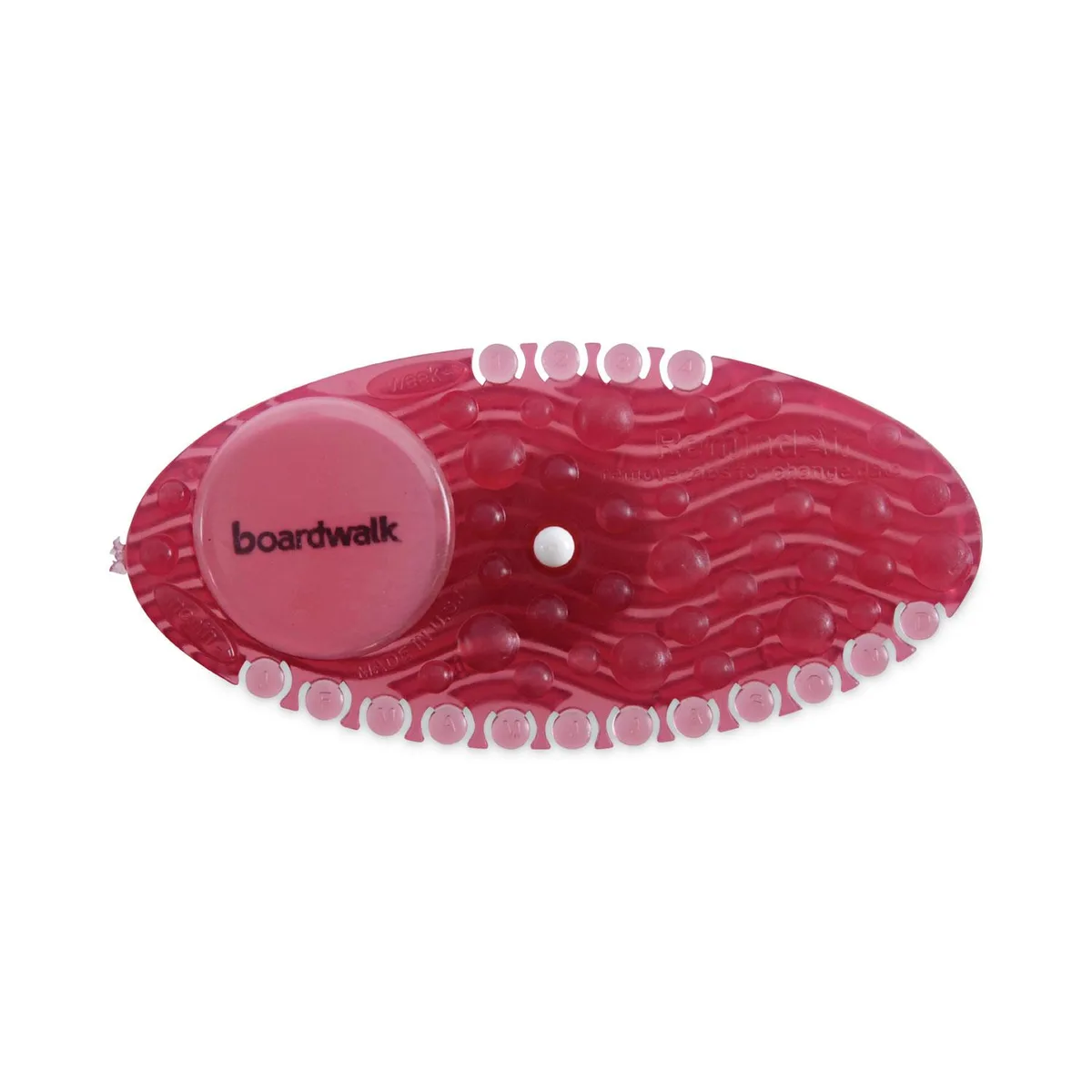 Boardwalk Boardwalk Curve Air Freshener Spiced Apple Solid Red 10/Box — product photo