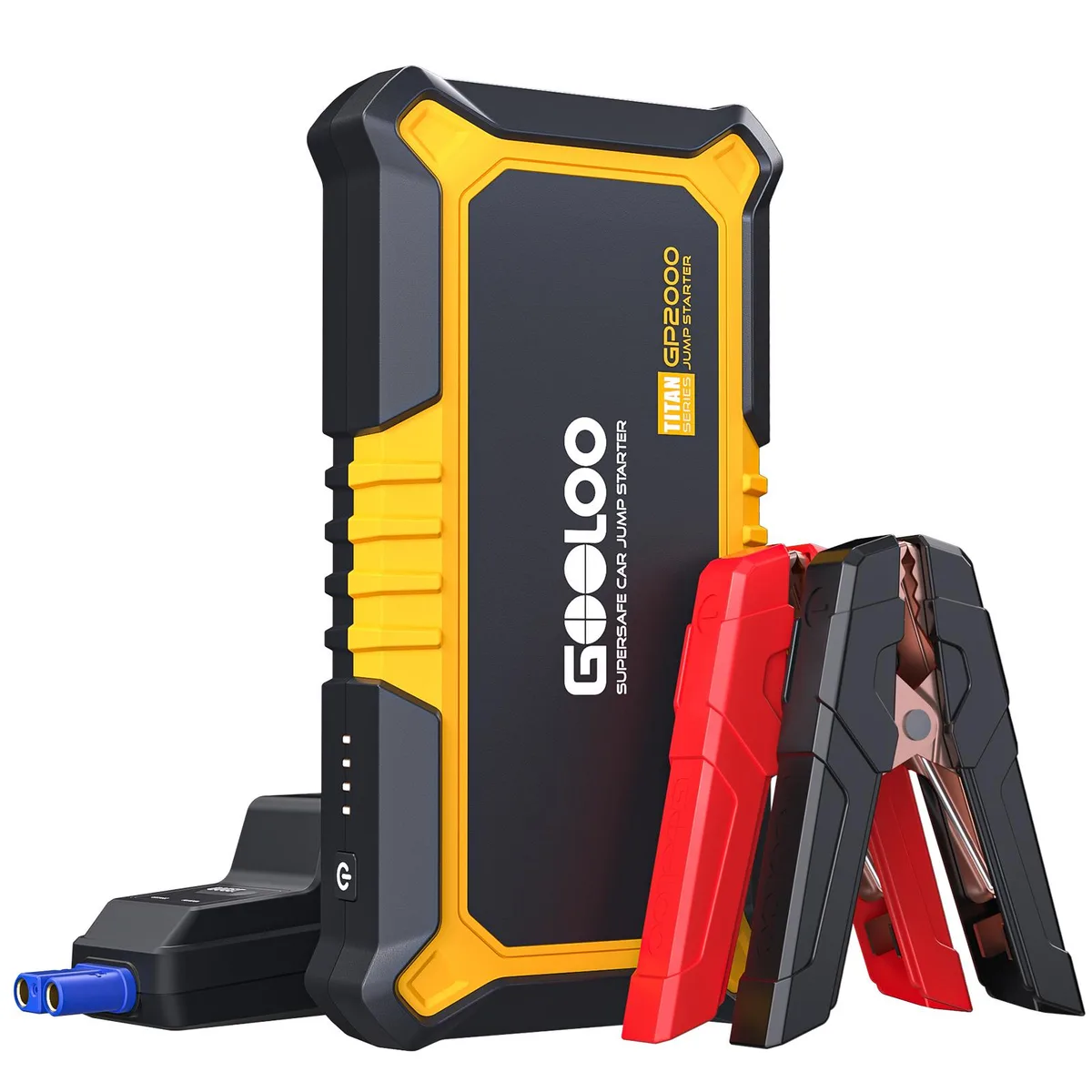 GOOLOO GOOLOO GP2000 Yellow 2000A 12000mAh Jump Starter — product photo