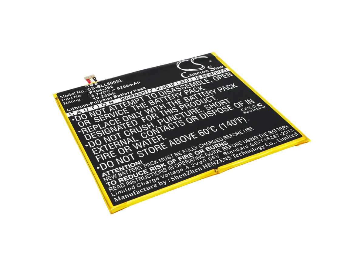 Cameron & Co Cameron & Co DS-CS-BLL800SL 5.2 Ah Li-Polymer battery — product photo