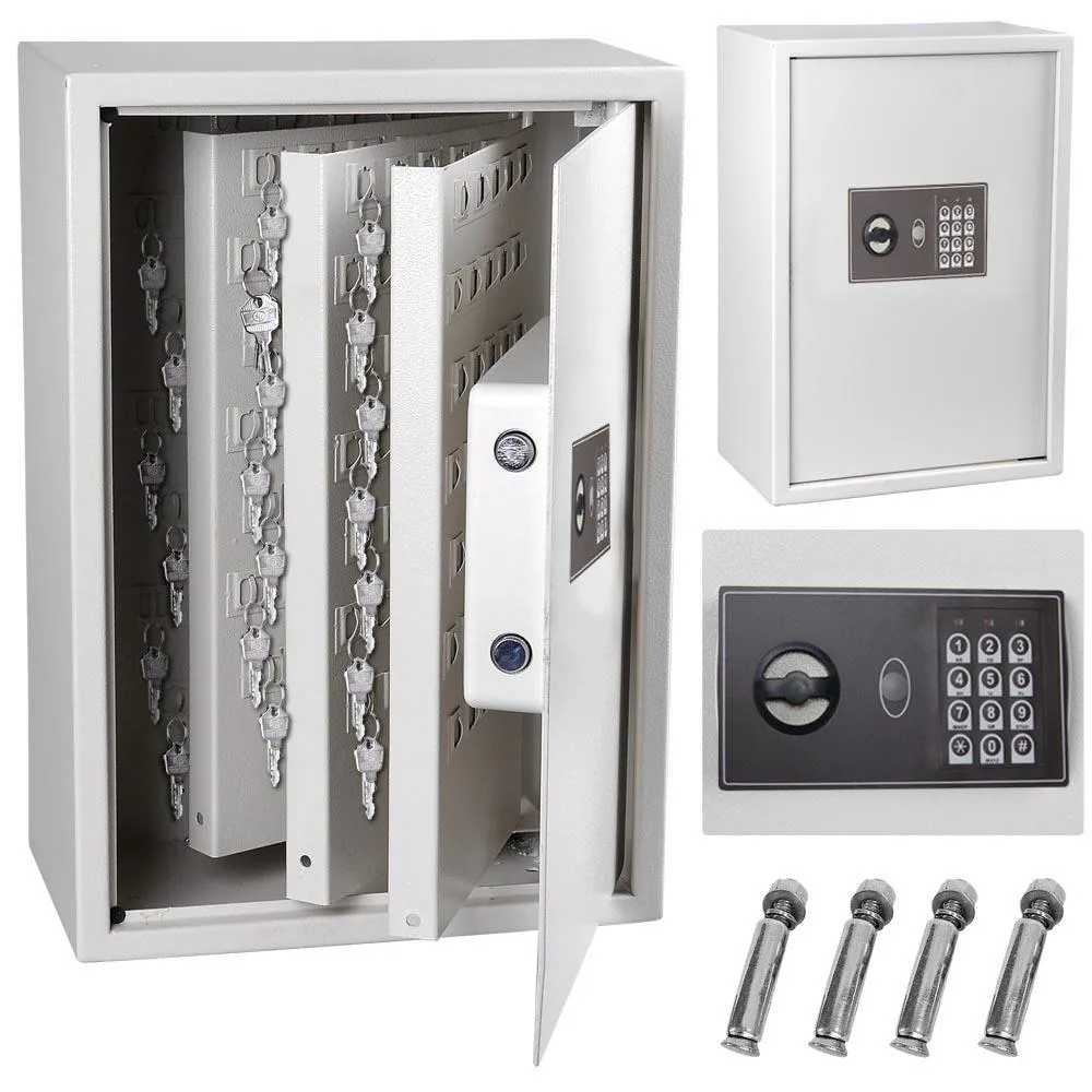 Yescom USA, Inc. Yescom USA, Inc. 06SAF016-KEY245DK-07 safe 245 key hooks 14 9/16" x 8 11/16 — product photo