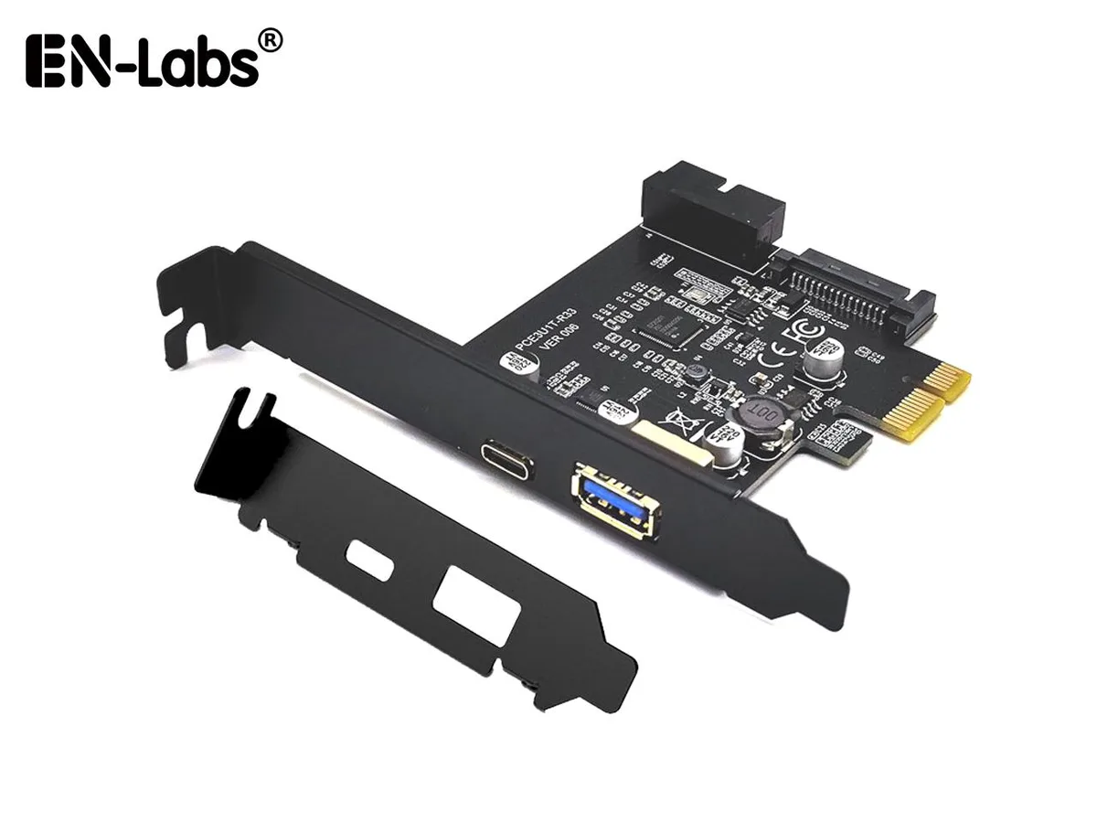 EN-Labs EN-Labs PCIEU3ACS20 PCIe USB 3.2 expansion card — product photo