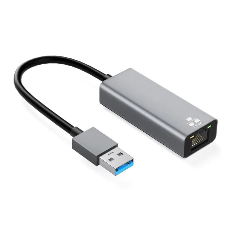 Vszerda Vszerda 2.5Gbps USB 3.0 to RJ45 network ethernet cable adapter — product photo