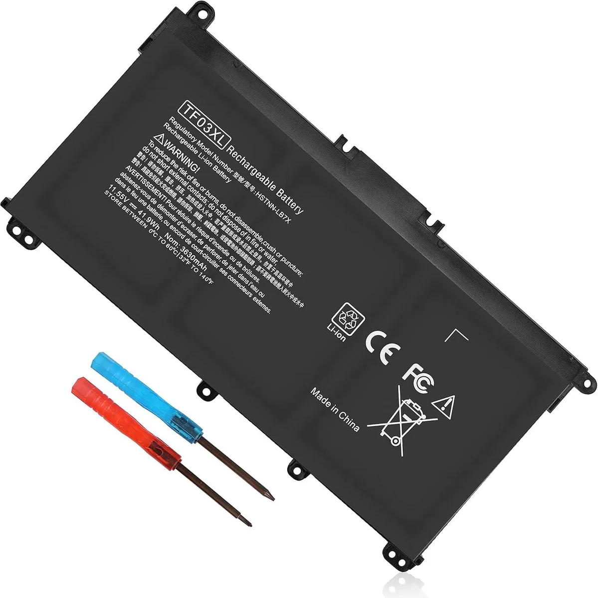 PISKEKAT PISKEKAT TF03XL 11.55V 41.9Wh laptop battery — product photo