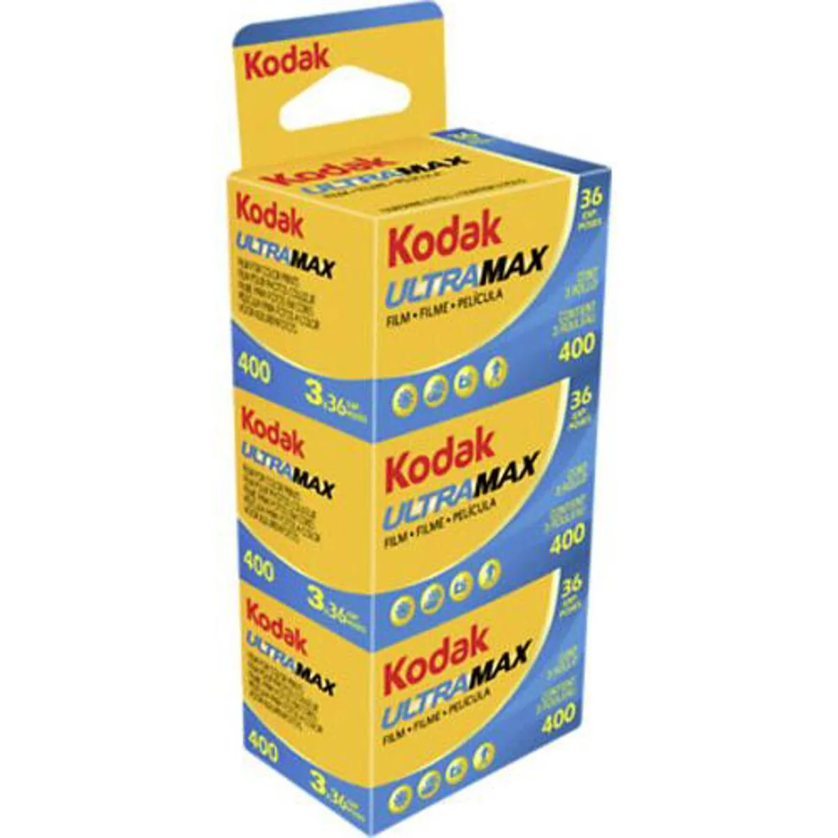 Kodak Kodak UltraMax 400 35mm 36 Exp 3-Pack — product photo