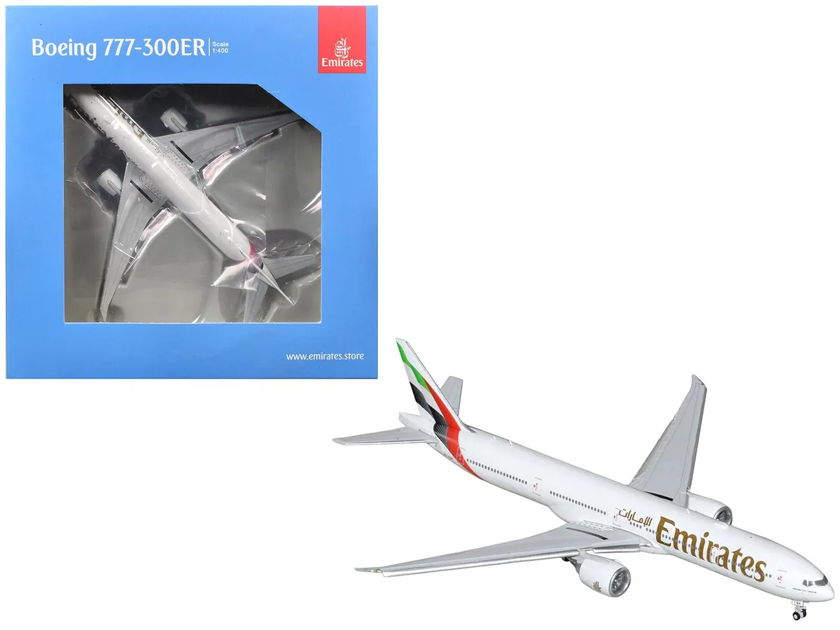GeminiJets GeminiJets Boeing 777-300ER Emirates 1/400 Diecast — product photo
