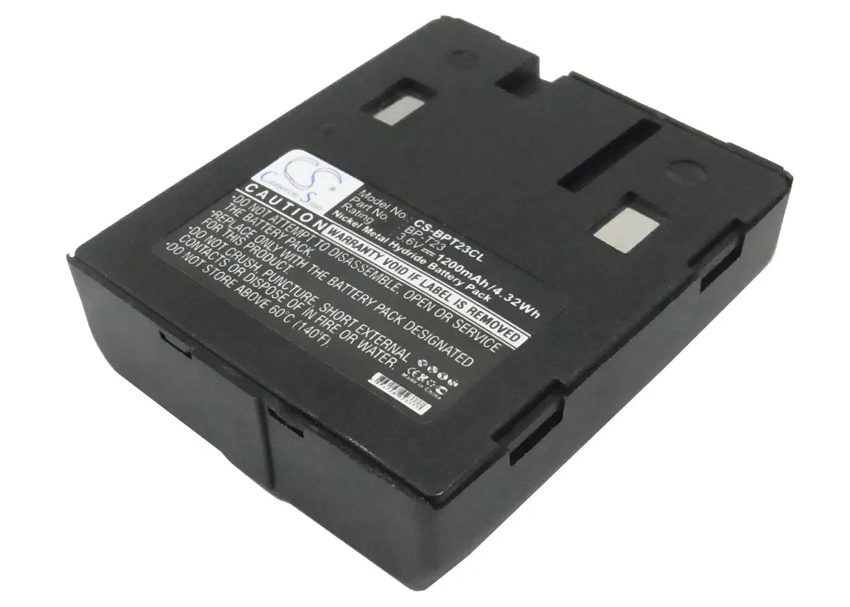 Rectangular rechargeable battery pack, matte finish