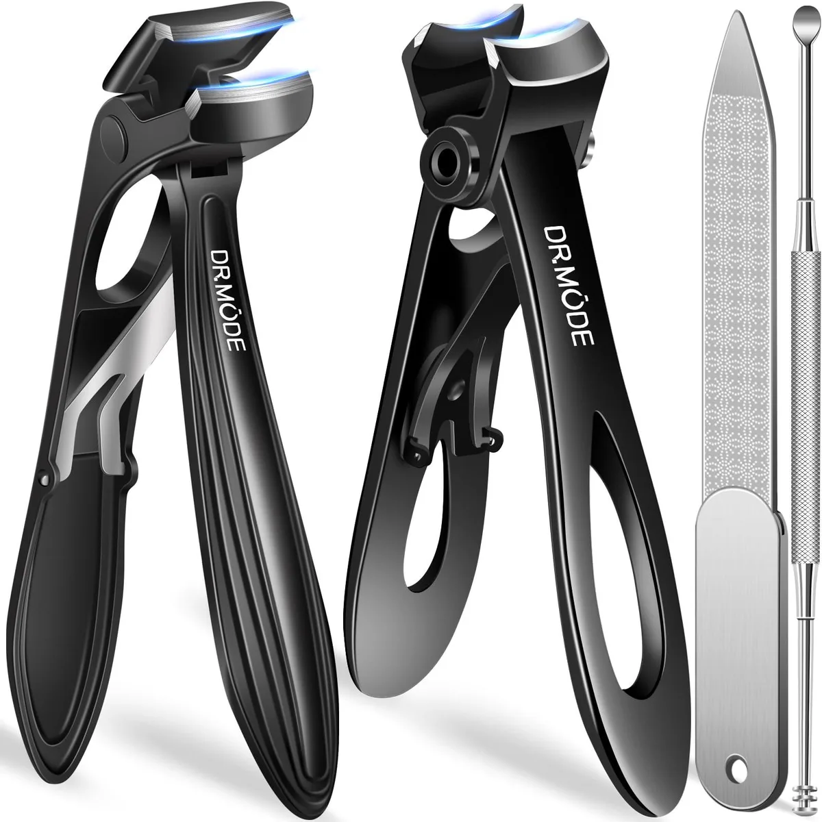  22-7 nail trimmer set 4pcs 16mm jaw 3.54in handle — product photo