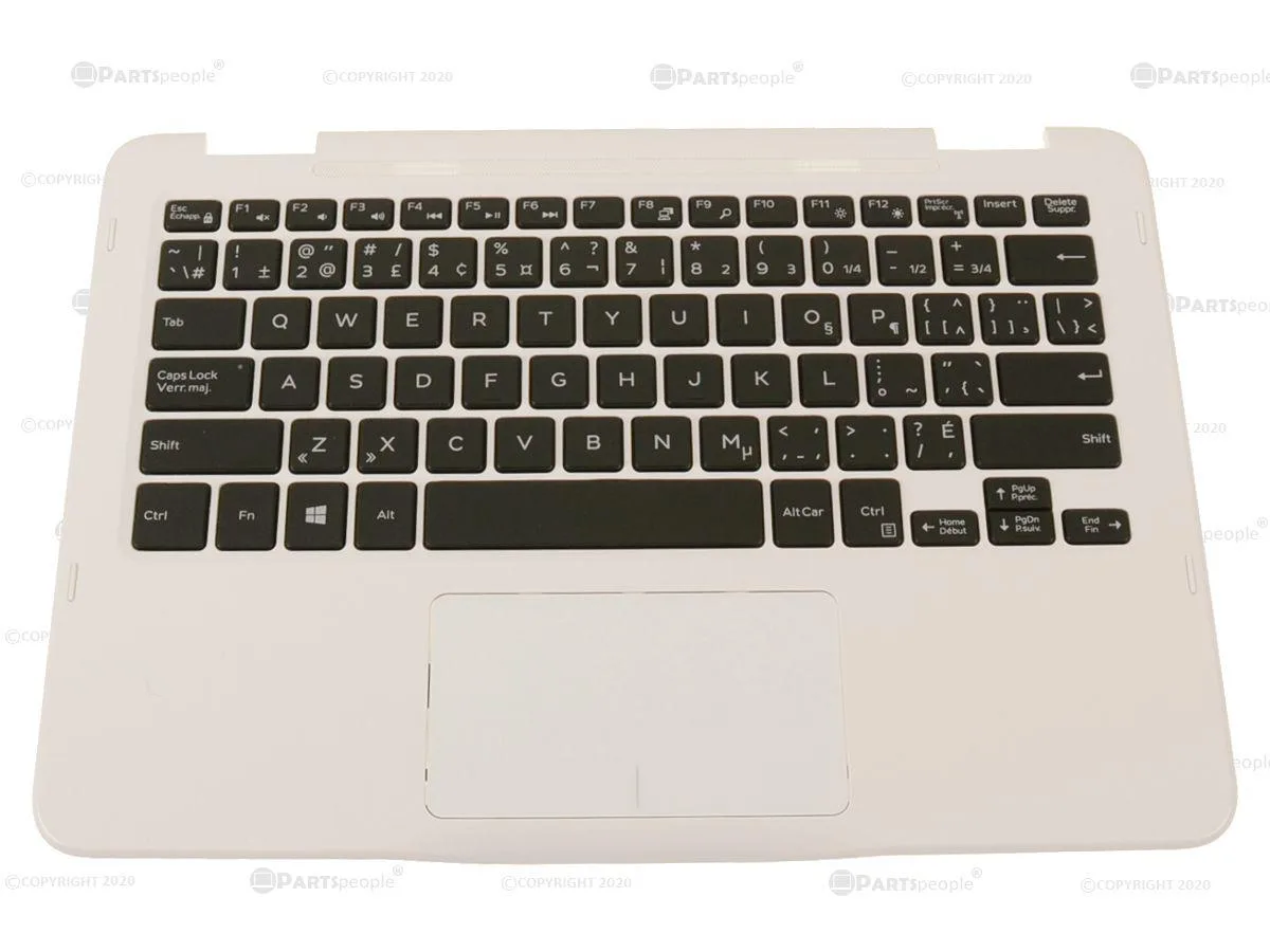 DELL DELL Inspiron 11 3185 2-in-1 French-English Keyboard Palmrest Assembly 6NCX7 — product photo