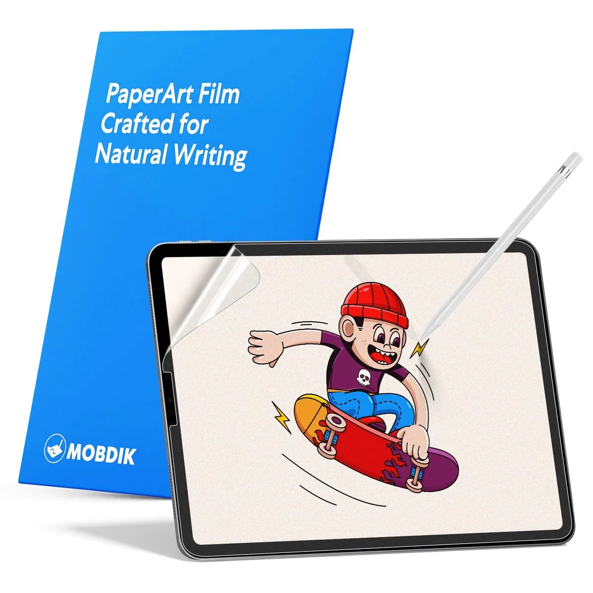 MOBDIK A2588 Paperfeel Tempered Glass Screen Protector iPad Pro 11 Air 5/4 — product photo