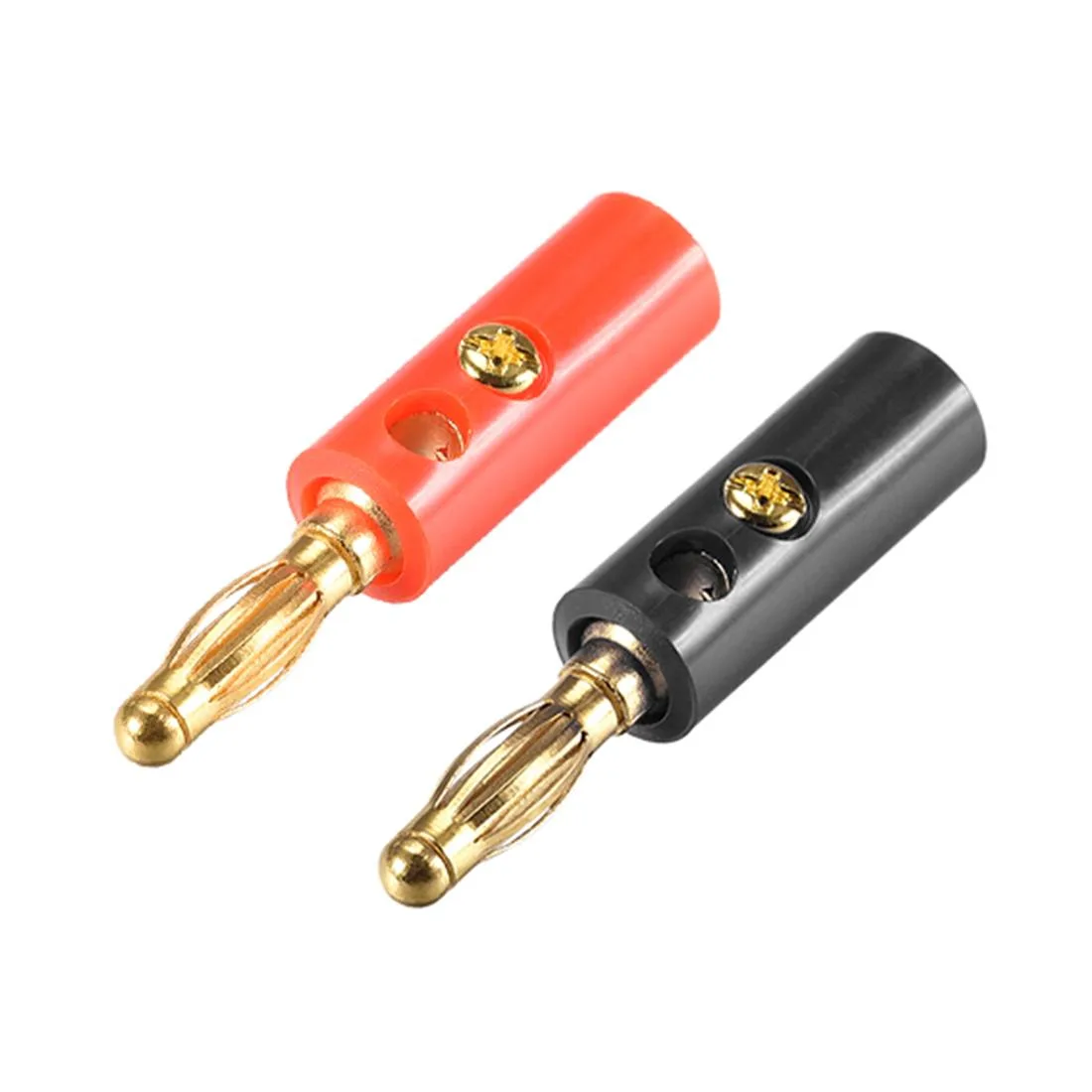 Unique-Bargains Unique-Bargains 4mm Banana Binding Post Connector 10pcs Red Black 10A — product photo
