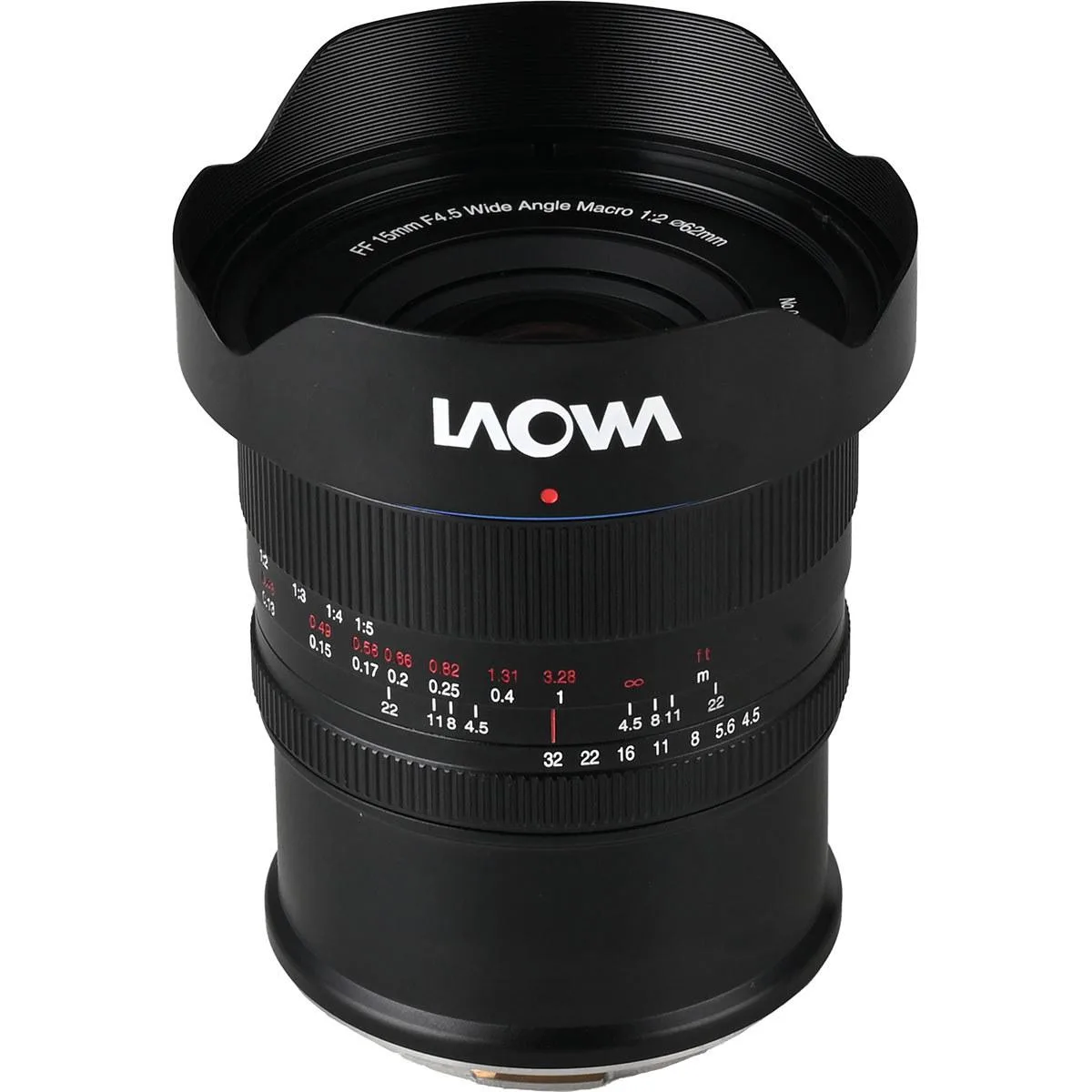 Venus Optics Venus Optics Laowa 15mm f/4.5 0.5X Wide Angle Macro L Mount camera lens — product photo
