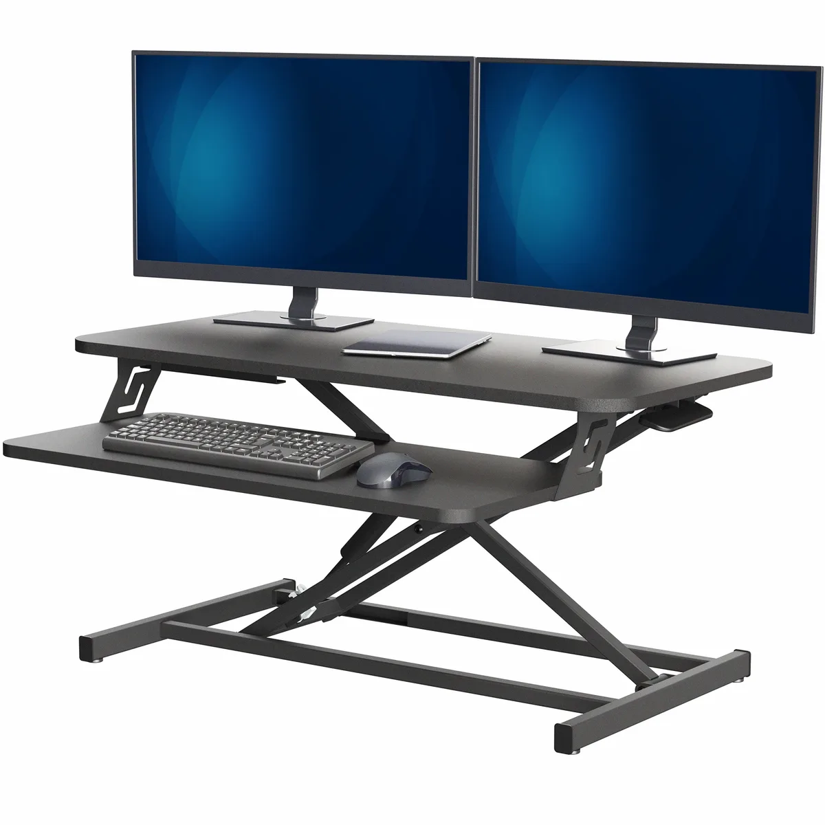 VIVO VIVO 32" Height Adjustable Standing Desk Riser Black — product photo
