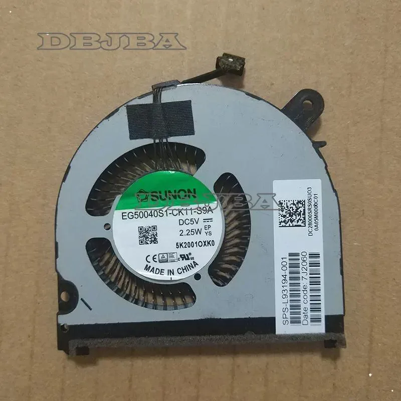 DBTLAP DBTLAP CPU cooling fan for EG50040S1-CK11-S9A 5V 2.25W — product photo