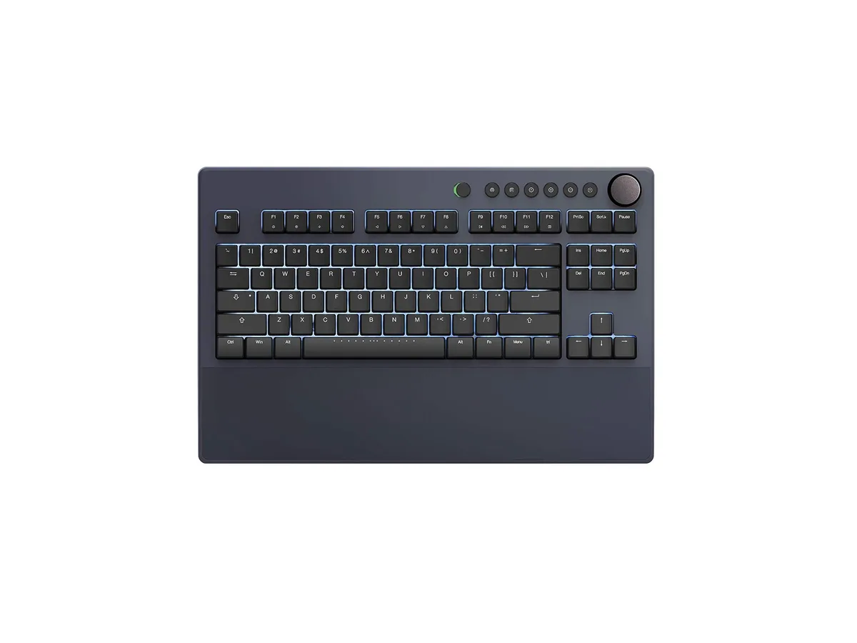 iKBC iKBC Table E401 Tenkeyless Gaming Keyboard Cherry MX Red Dark Gray 87 Keycaps — product photo
