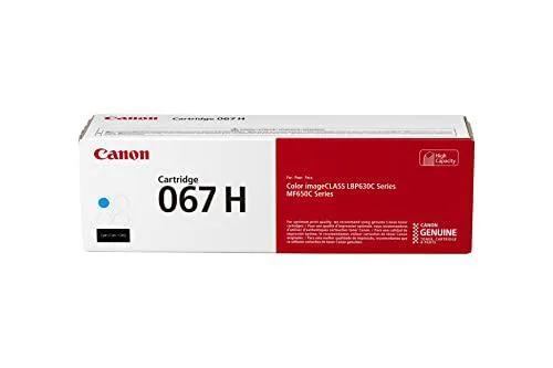 Canon Canon 5105C001 067H High-Yield Toner Cartridge Cyan 2350 Pages — product photo