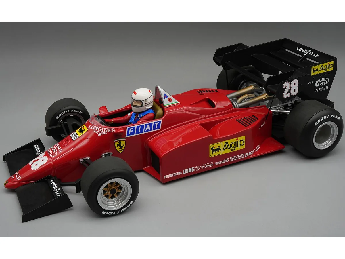 Tecnomodel Tecnomodel Ferrari 126 C4-M2 #28 1984 Mythos Limited 80 pcs 1/18 hobby collectible — product photo
