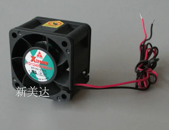 OEM Industries OEM Industries FD124028MB-P 40mm 2 Ball Fan 12V 0.20A 7000RPM 13CFM 34.5dBA 2-Wire — product photo