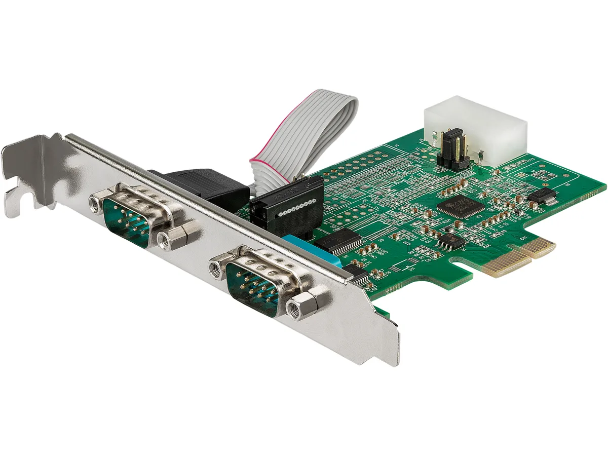 STARTECH STARTECH PEX2S953LP 2-Port RS232 PCIe Serial Expansion Card — product photo