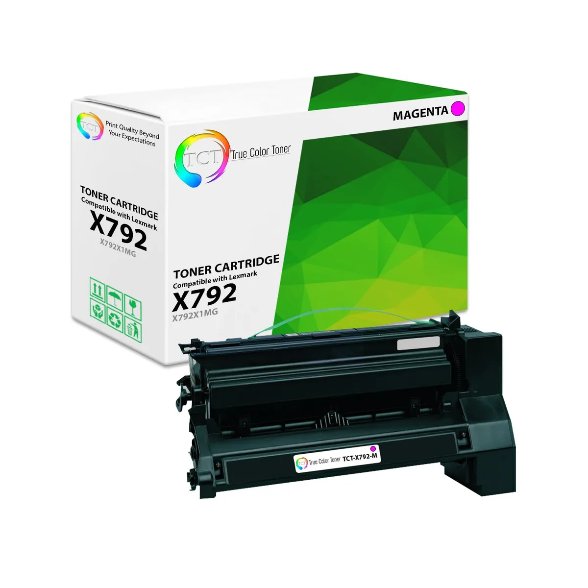 True Color Toner True Color Toner X792X1MG Magenta Toner Cartridge 20000 pages — product photo