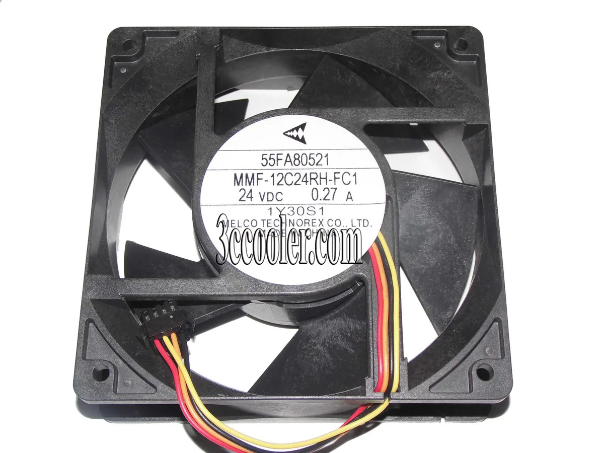 OEM Industries OEM Industries MMF-12C24RH-FC1 120mm 24V 0.27A 4-Pin Fan — product photo
